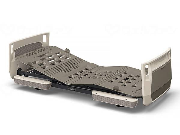 Paramount Bed Rakusho Plus X-leg 2-motion OP grey/B grey 83cm wide