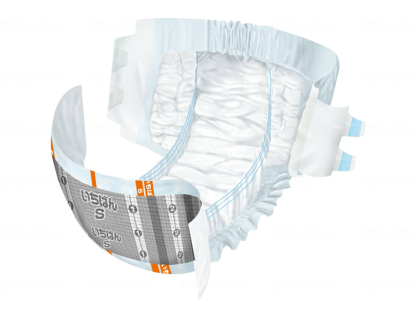 Kami Shoji Elmore Ichiban Elastic Tape-fastened Slim Type Bag S