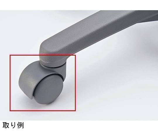 Caster Nylon double wheel CA-N23C 1 piece