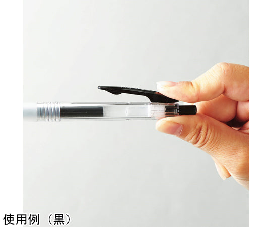 Gel ink ballpoint pen, black, TS-JJ15BK, 1 piece