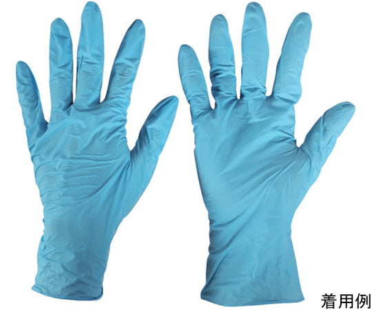 일회용 니트릴 극박 장갑 분무 M 블루 (100장입) TGL-726NM-A 1상자(100장입)