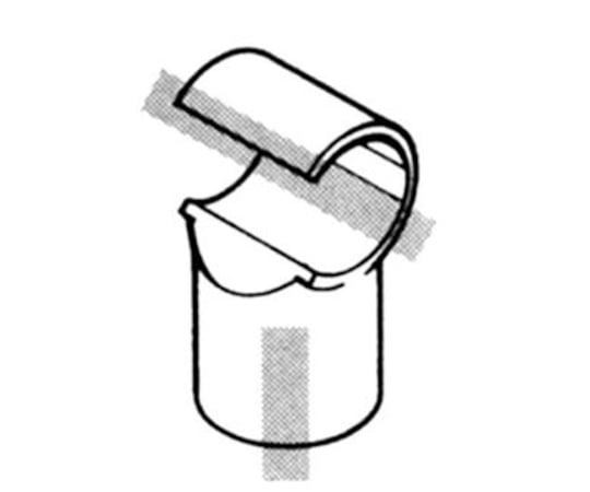 イレクター ジヨイント J-59C AAS S ブラック J-59C-S-BL 1個