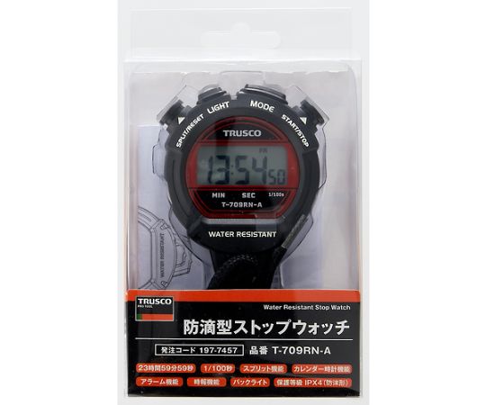방적형 스톱워치 T-709RN-A 1개