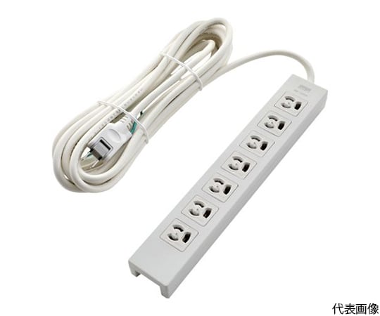 Power strip, 3P, 7 outlets, 5m, earth/magnet included, TOT3N-705, 1 piece