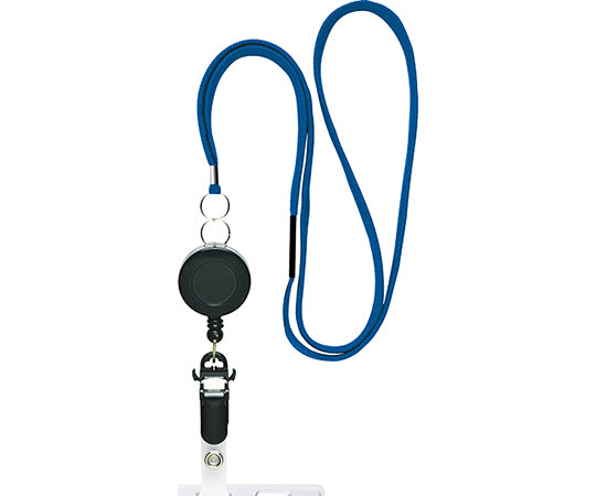 Reel-type hanging string, blue, rose, NF-569-B, 1 piece