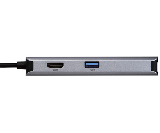 Type-C 도킹 스테이션 알루미늄 바디 USB3.1Gen1×3포트 HDMI×1포트 LAN포트 부착 실버 DST-C17SV/EC 1개