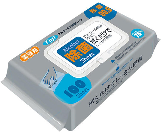 FUJI Alcohol Disinfectant Wipes 1 case (100 sheets x 24 bags) 913500 1 case (100 sheets x 24 bags)