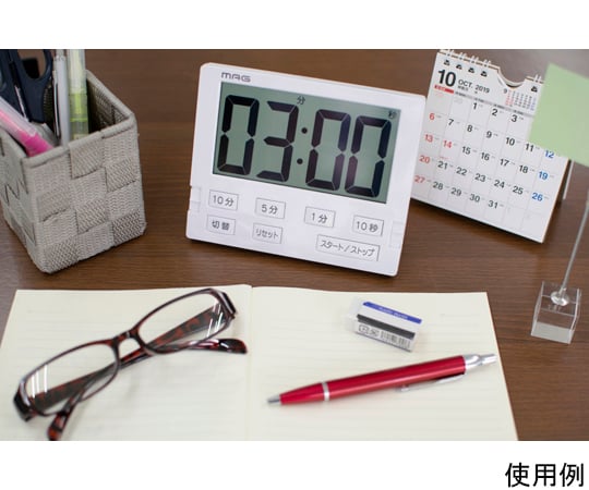 MAG Timer Benga-kun BIG TM-605 WH 1 piece