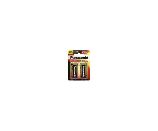 Alkaline battery 9V 2-pack 6LR61XJ2B 1 pack (2 batteries)