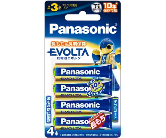 알칼리 건전지 에볼타 단 3형 4개 물집 팩 LR6EJ/4B 007573383 1팩(4개입)