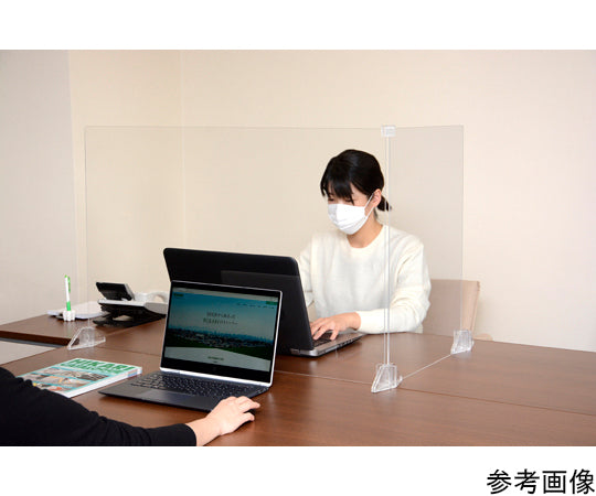 Polycarbonate transparent joint lower base (for 3mm thickness) 4 pieces BCJT-5 1 bag (4 pieces)