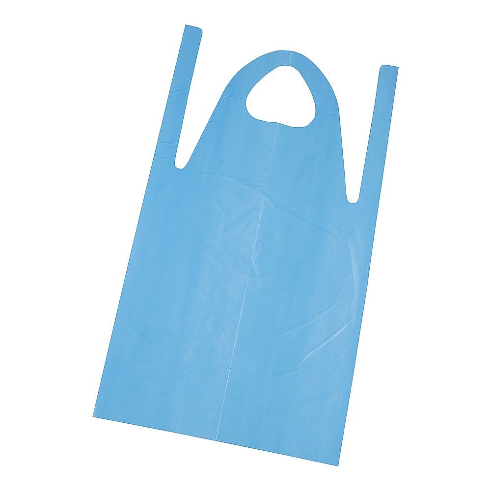 Lowcos Apron Long 50 pieces Blue SEPE504 1 bag (50 pieces)