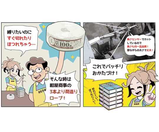 PP packing twist rope 5mm x 100m red 00720014 1 roll