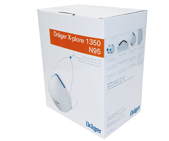 N95 masks 20 pieces x 5 boxes M/L X-plore1350 M/L 1 case (20 pieces x 5 boxes)