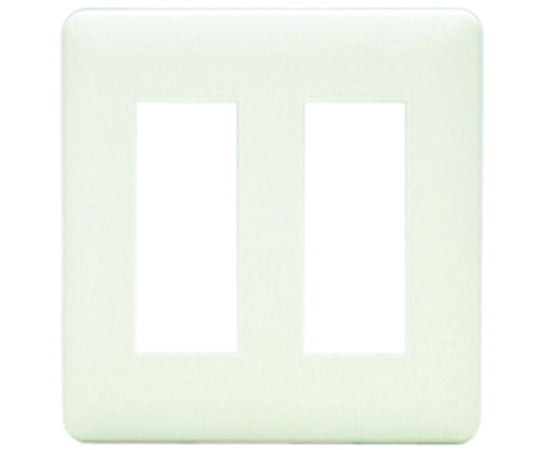 J Wide Plate 2-way 6-outlet outlet plate WJE-33 1 piece