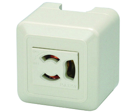 Exposed E-type non-removable outlet CSSH-9G(PW) 1 piece