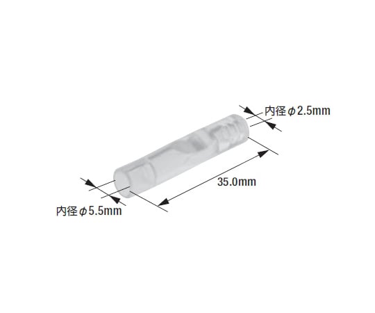 방수형 절연 슬리브 φ2.5mm-5.5mm 50개입 B4W 1봉(50개입)