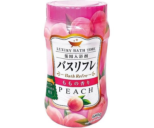 버스 리플레 약용 입욕제 복숭아 향기 680g 227859 1개