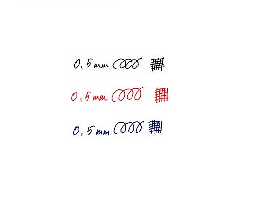 다기능 볼펜 사라사 3+S 0.5mm 청축 SJ3-BL 1개