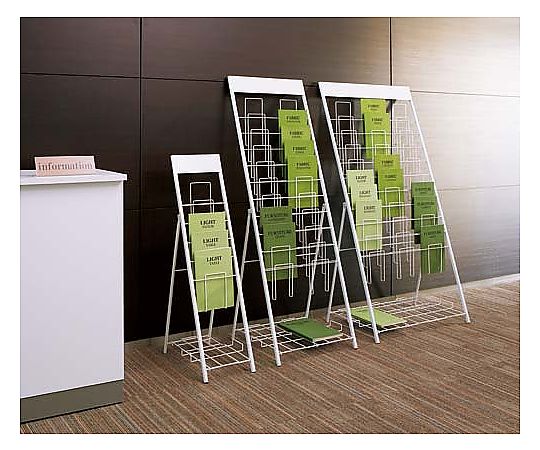 Brochure stand 5 columns, 1 row LFD2410TW 1 unit