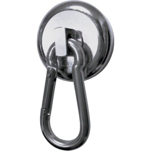 MAGEVER Strong magnetic hook with carabiner Φ25 HOOKCARA25 1 piece