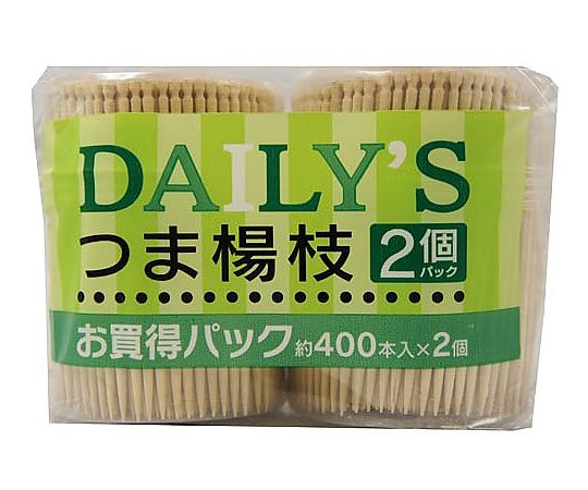Dailies Toothpicks SL-400 2 pieces 4904681506188 1 pack (400 pieces x 2 pieces)