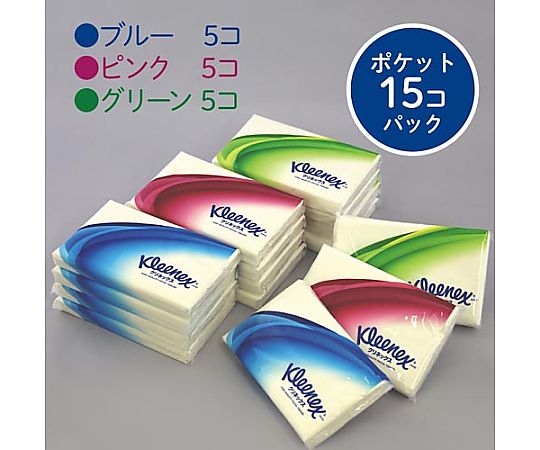 Kleenex Tissue Pockets 15 pieces 47360 1 pack (15 pieces)