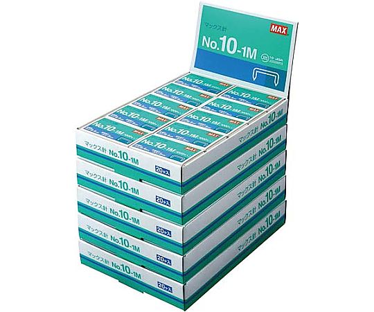 Stapler No. 10 staples, 1000 staples per box, NO.10-1M, 1 box (1000 staples per box)