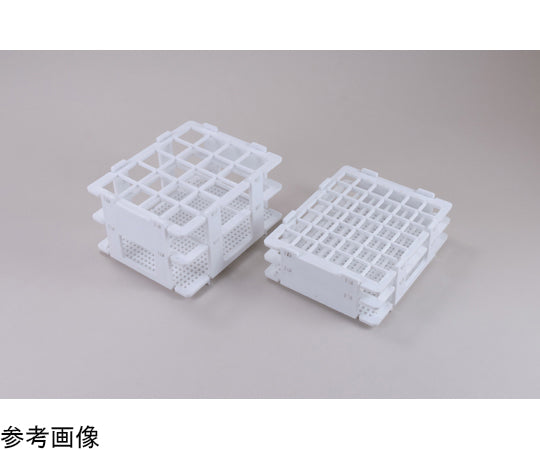 PP Assembled Tube Rack 129 x 106 x 45mm Type 16mm x 30 Tubes zptua45-30 1 pc