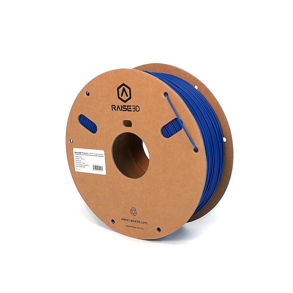 Raise3D 순정 프리미엄 PLA 필라멘트 블루 1000g RP-22-06 1개