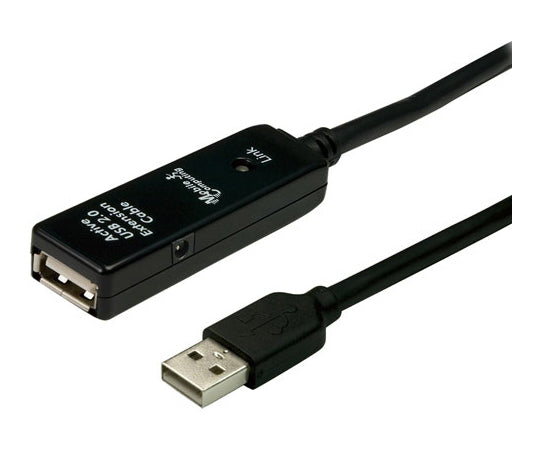 USB2.0アクティブ延長ケーブル(Aオス・Aメス) 10m CBL-203B-10M 1本