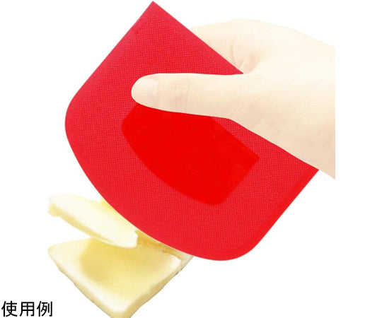 Kai House SELECT 엠보싱 스크레퍼 레드 #000DL6287 1개