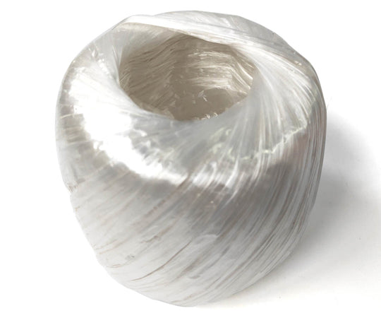 PP packing string 55mm x approx. 200m approx. 250g white J2303 1 roll
