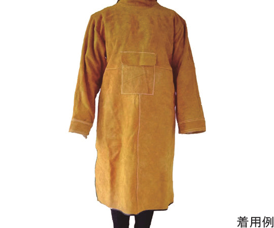 용접용 소가죽 보호복 프리 사이즈 갈색 39951 1개