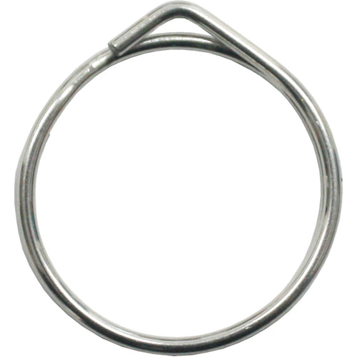 KONTEC 指や爪にやさしいキーリング リング内径約25mm 2個入 AP-33 1 個