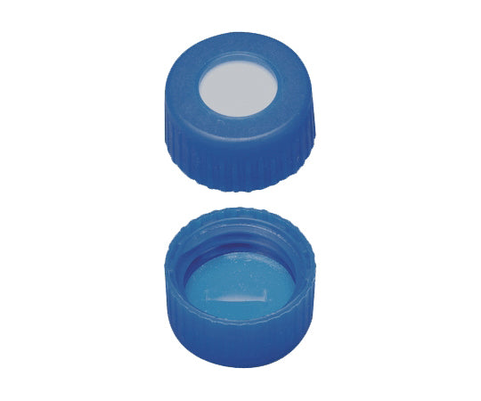 Silicone/PTFE Septum Cap with Slit Blue White/Blue 100 pcs 09150869 100 pcs