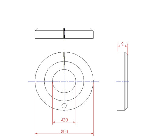 Wheel stopper rubber SS PC-250-4 1 piece