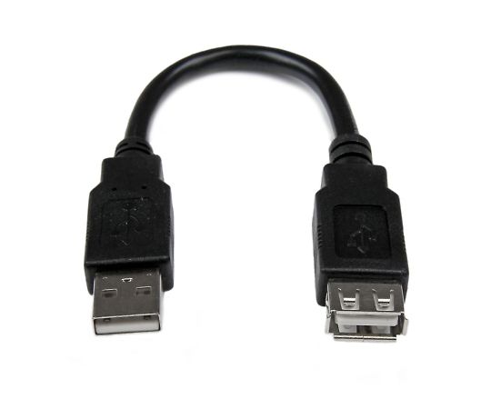 15cm USB 2.0 연장 케이블 어댑터 USB-A 남성 - USB-A 여성 USBEXTAA6IN 1개