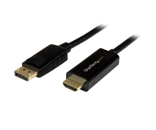 DisplayPort - HDMI 변환 어댑터 케이블/2m/DP 1.2 - HDMI 비디오 변환/4K30Hz/디스플레이 포트 - HDMI 변환 코드/DP - HDMI 패시브 케이블/래치 첨부 DP 커넥터 DP2HDMM2MB 1개