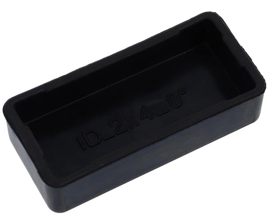 엘라스토머 2×4용 고무 다리 캡 블랙 ID-052 1개