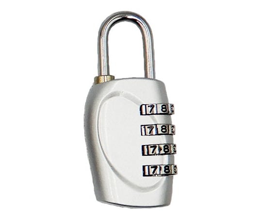 Padlock 4 Dial Silver LG-PLK-4DL-SV 1 piece