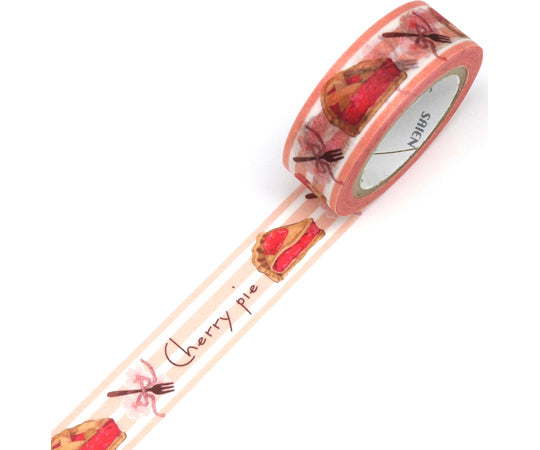 さくらんぼ 15mm×10m 3柄 3個入 UR-2018 3個入