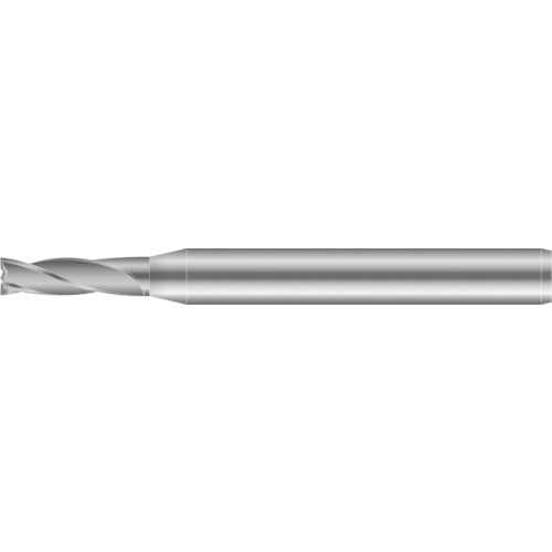 Kyocera Carbide Square End Mill, 4-Blade Solid End Mill, Reinforced Tip, 4FEKM, Blade Diameter 16mm, Blade Length 32mm, Total Length 90mm, Shank Diameter 16mm, 4FEKM160-320-16, 1 Piece