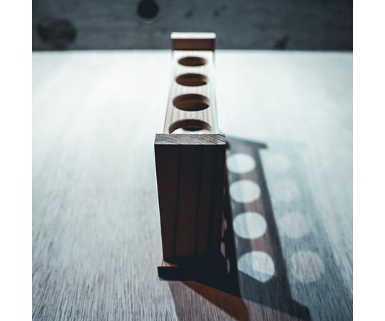 木製 試験管立て 穴30φ×4本立 SITATE304SJ 1個