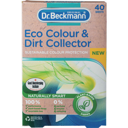 Dr. Beckmann Eco Color & Dirt Collector Color Transfer Prevention Sheets 40 Sheets DP010014 1 Piece