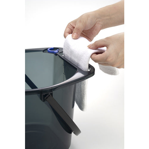 イノマタ化学 なるほどバケツ8Lクリアーブラック 3207CBLK 1 個