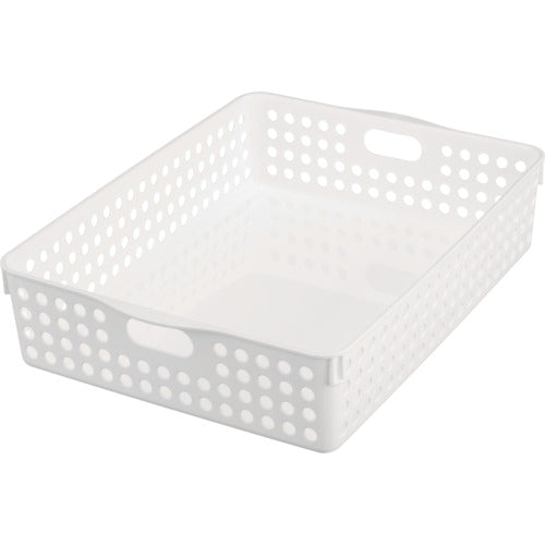 이노마타 화학 스톡 바구니 A4 화이트 4570-W 1 개