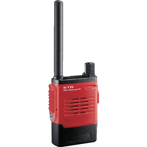 八重洲無線 ヘビーデューティーSTRオンデマンドインカム 特定小電力トランシーバー レッド 「簡単設定タイプ」 SRFD51-R 1 台