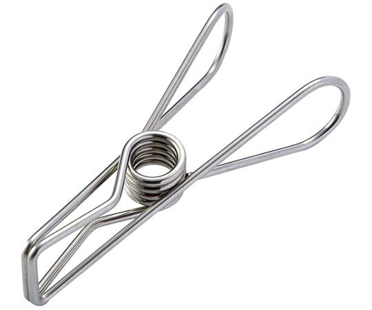 Easy-to-grasp stainless steel clips (20P) for thin items 1 bag (20 pieces) SV-6032 1 bag (20 pieces)