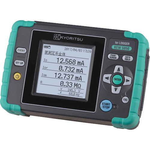 KYORITSU Ior 누전 감시 로거 세트 모델 KEW5050-01 1대